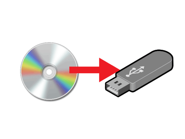 DVD/CD to USB